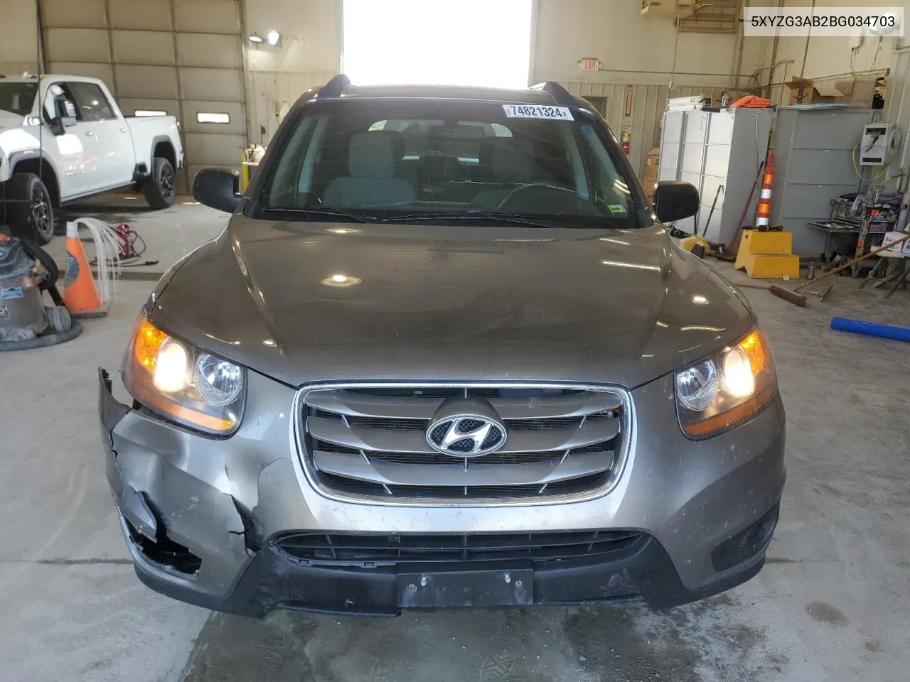 2011 Hyundai Santa Fe Gls VIN: 5XYZG3AB2BG034703 Lot: 74821324