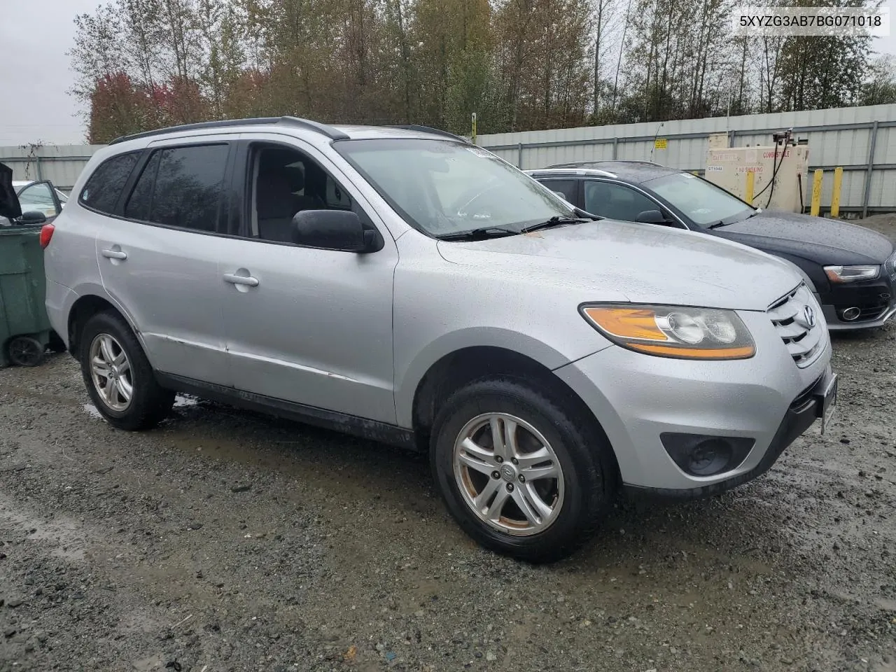 2011 Hyundai Santa Fe Gls VIN: 5XYZG3AB7BG071018 Lot: 74858694