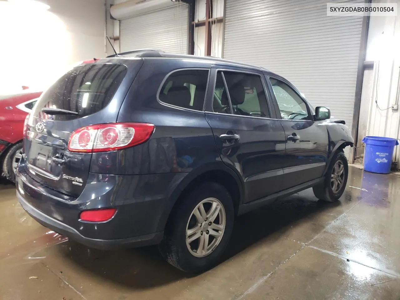 2011 Hyundai Santa Fe Gls VIN: 5XYZGDAB0BG010504 Lot: 75136314