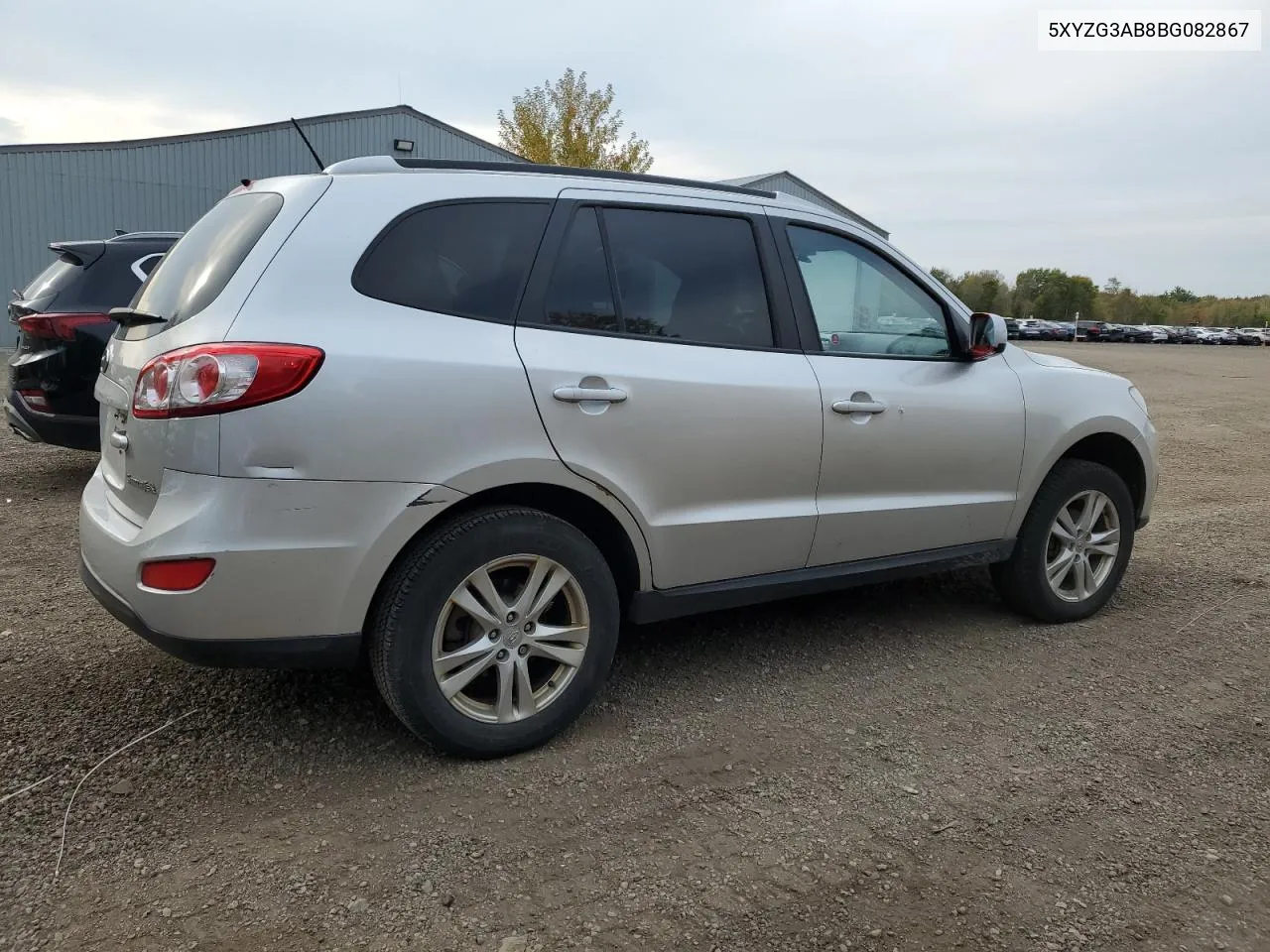 5XYZG3AB8BG082867 2011 Hyundai Santa Fe Gls