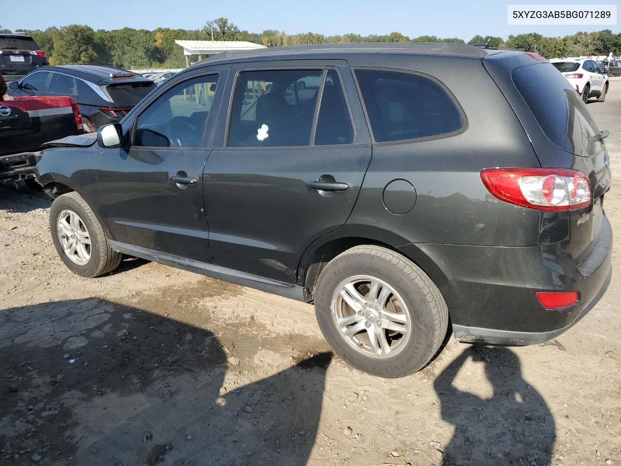 2011 Hyundai Santa Fe Gls VIN: 5XYZG3AB5BG071289 Lot: 75486724