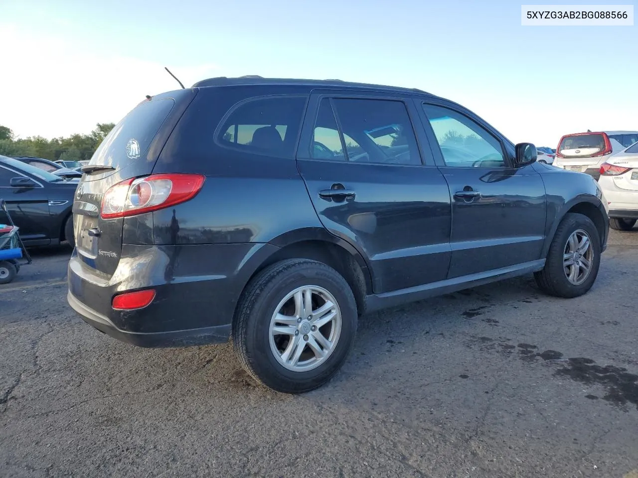 2011 Hyundai Santa Fe Gls VIN: 5XYZG3AB2BG088566 Lot: 75649164