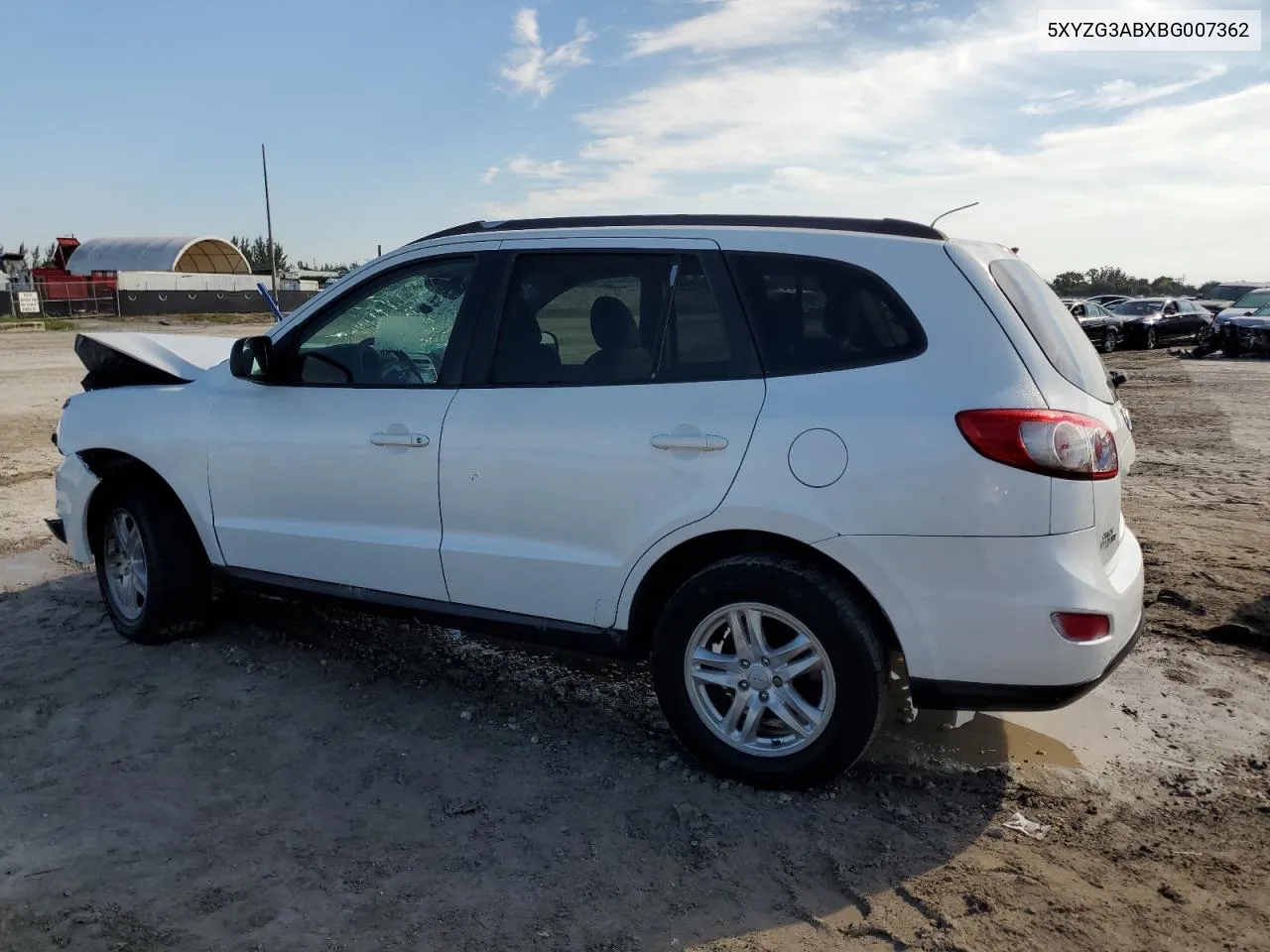 2011 Hyundai Santa Fe Gls VIN: 5XYZG3ABXBG007362 Lot: 76129374