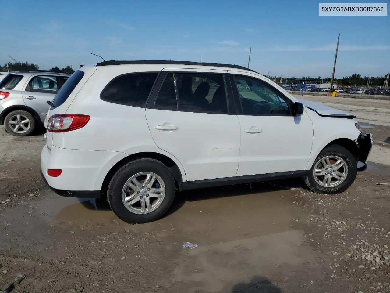 5XYZG3ABXBG007362 2011 Hyundai Santa Fe Gls