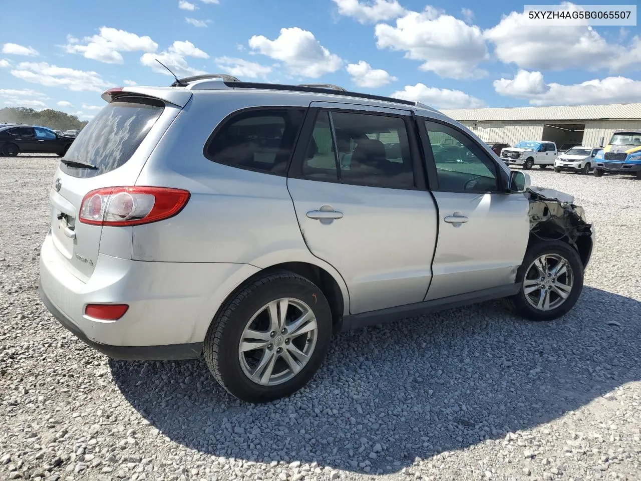 2011 Hyundai Santa Fe Se VIN: 5XYZH4AG5BG065507 Lot: 76147974