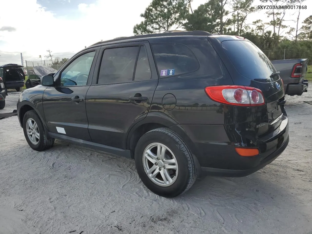 2011 Hyundai Santa Fe Gls VIN: 5XYZG3AB4BG017868 Lot: 76807764