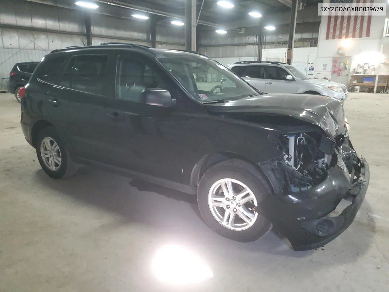 2011 Hyundai Santa Fe Gls VIN: 5XYZGDAGXBG039679 Lot: 77025774