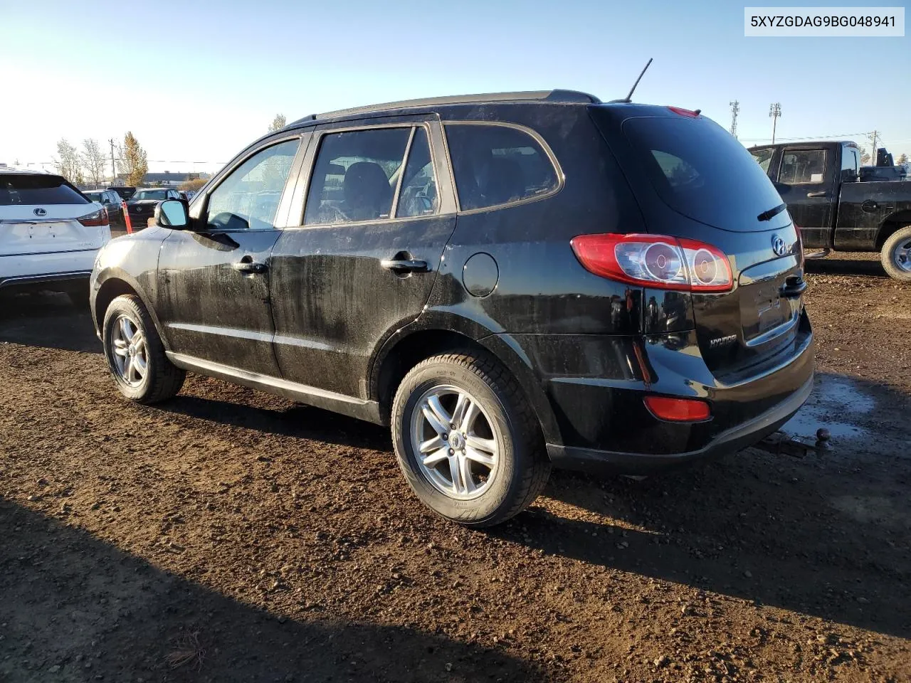 2011 Hyundai Santa Fe Gls VIN: 5XYZGDAG9BG048941 Lot: 77490124