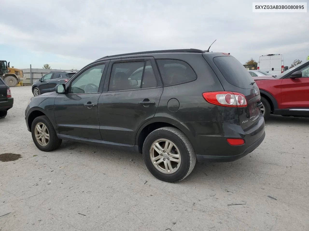 2011 Hyundai Santa Fe Gls VIN: 5XYZG3AB3BG080895 Lot: 77544584