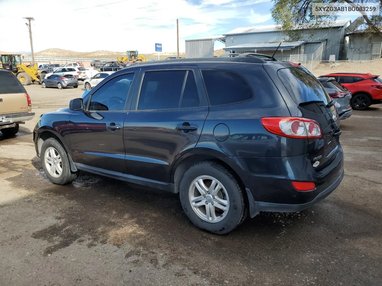 2011 Hyundai Santa Fe Gls VIN: 5XYZG3AB1BG083259 Lot: 77814964