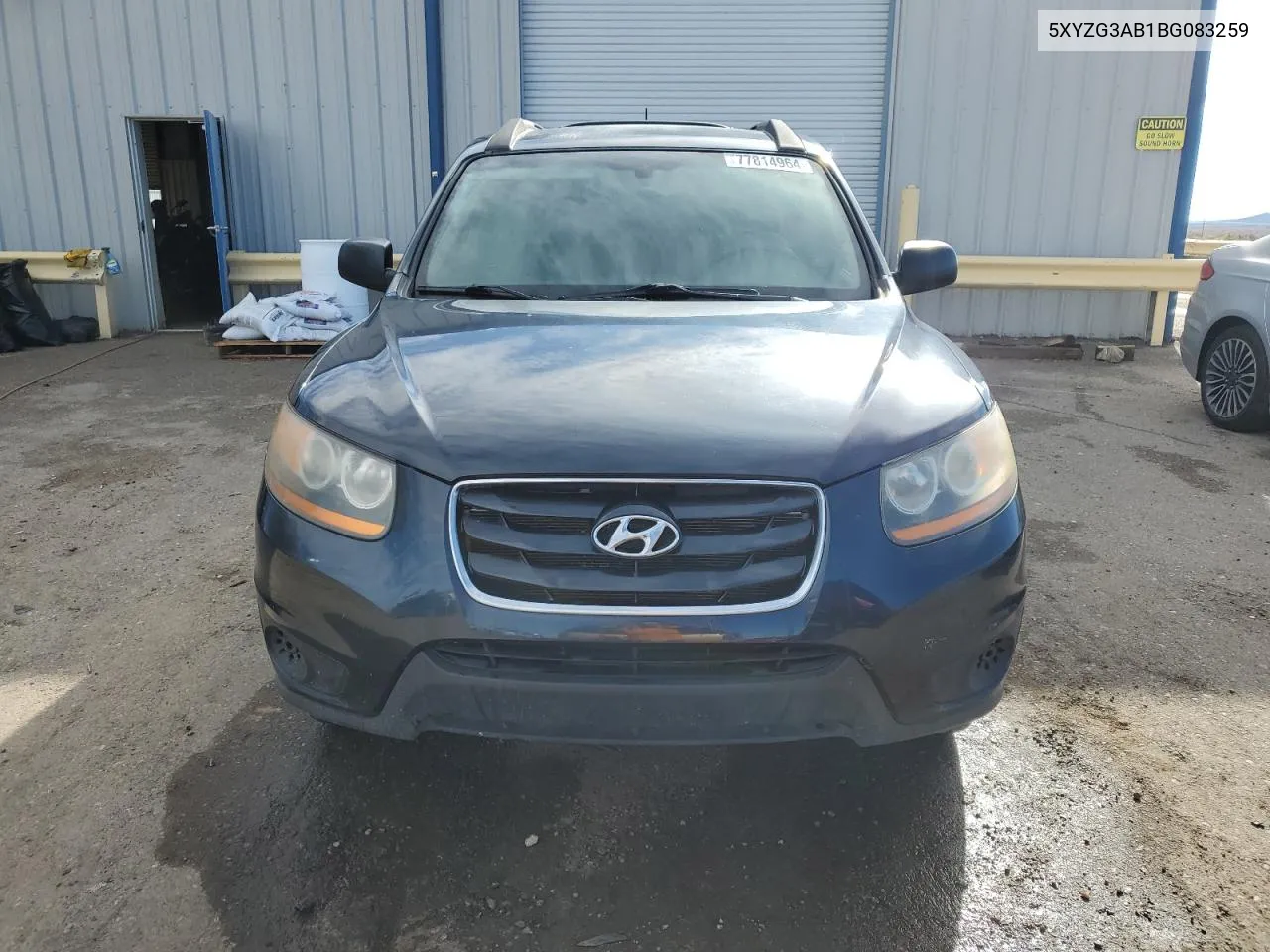 2011 Hyundai Santa Fe Gls VIN: 5XYZG3AB1BG083259 Lot: 77814964