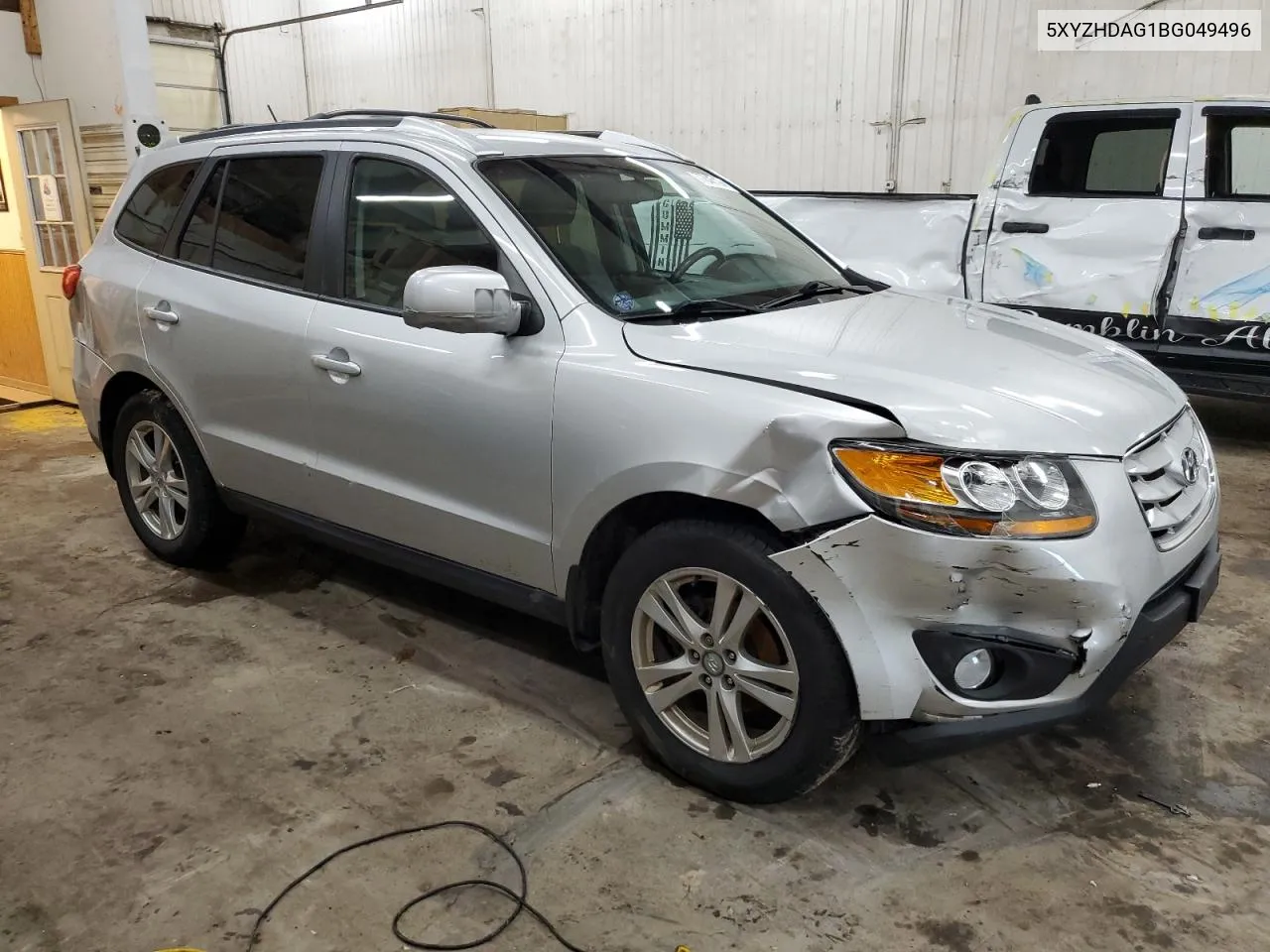 2011 Hyundai Santa Fe Se VIN: 5XYZHDAG1BG049496 Lot: 77845194