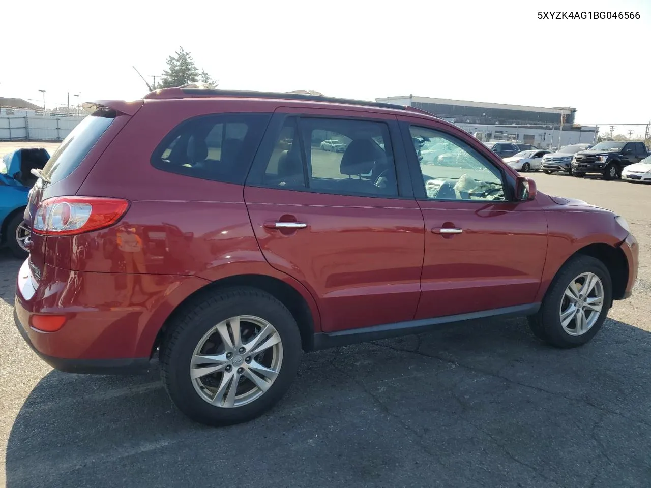 2011 Hyundai Santa Fe Limited VIN: 5XYZK4AG1BG046566 Lot: 78759074