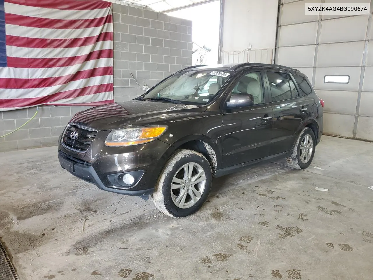 2011 Hyundai Santa Fe Limited VIN: 5XYZK4AG4BG090674 Lot: 79179594