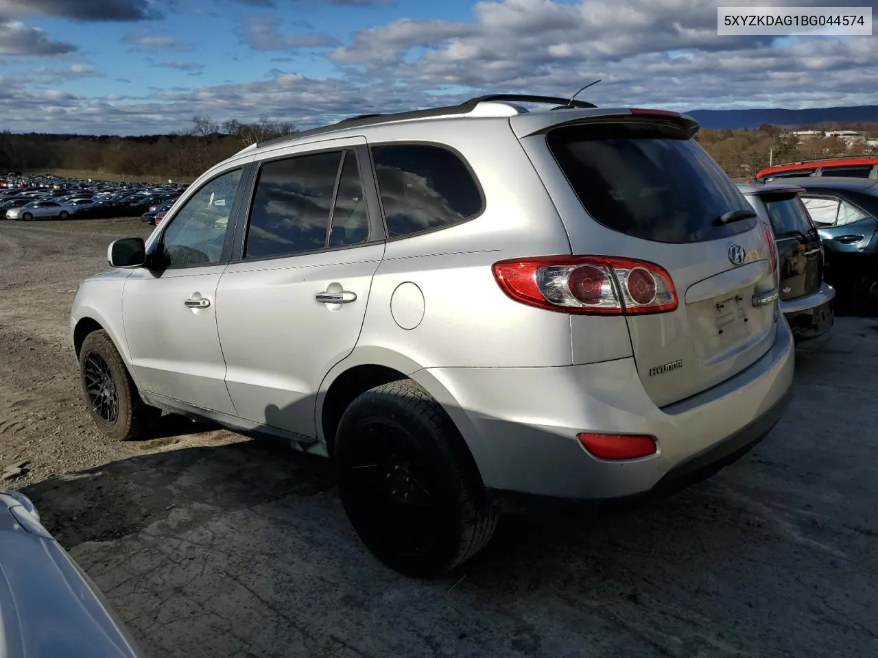 2011 Hyundai Santa Fe Limited VIN: 5XYZKDAG1BG044574 Lot: 79920694