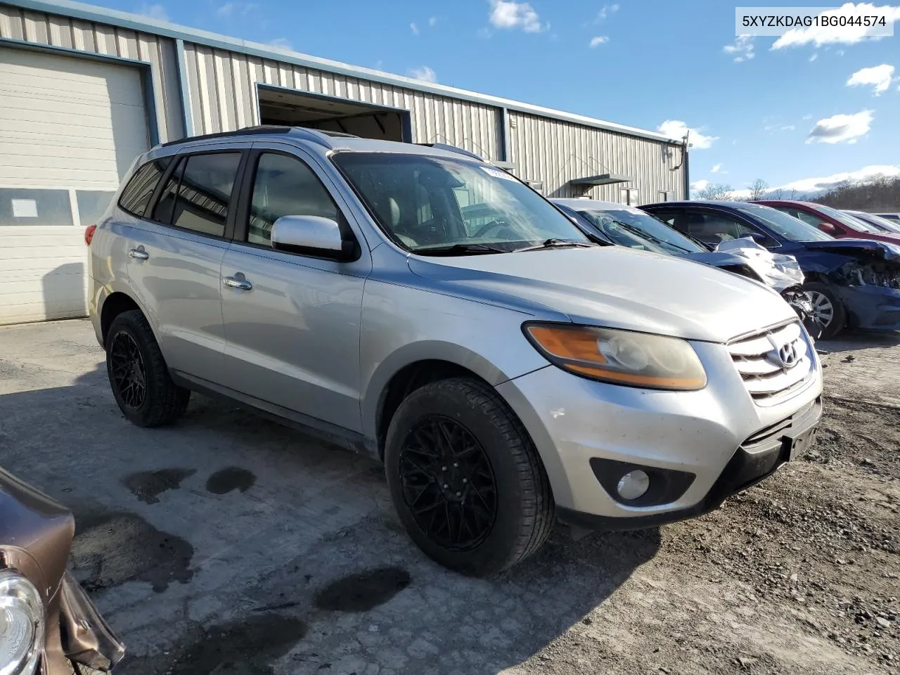 2011 Hyundai Santa Fe Limited VIN: 5XYZKDAG1BG044574 Lot: 79920694