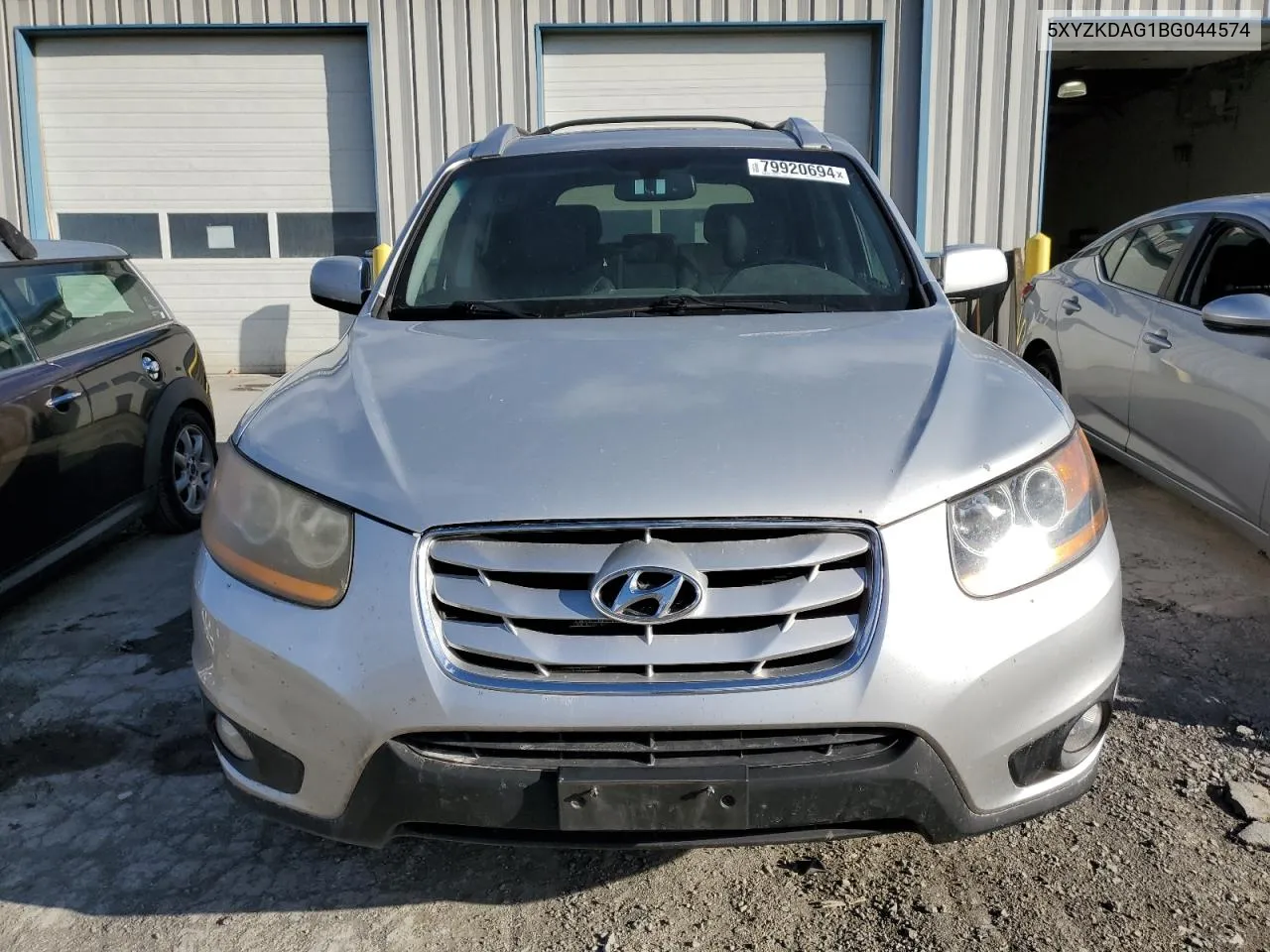 2011 Hyundai Santa Fe Limited VIN: 5XYZKDAG1BG044574 Lot: 79920694