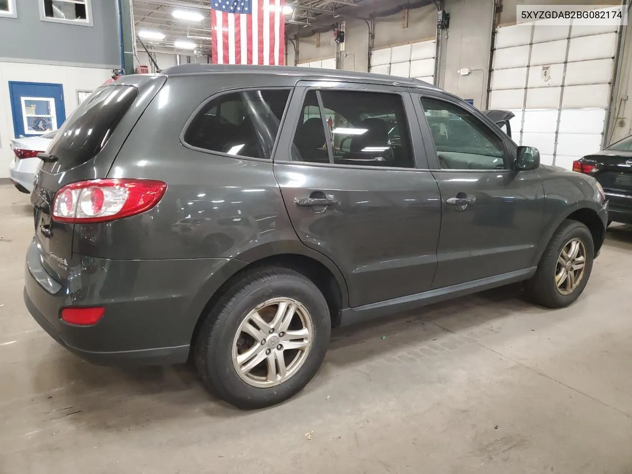 2011 Hyundai Santa Fe Gls VIN: 5XYZGDAB2BG082174 Lot: 80365764