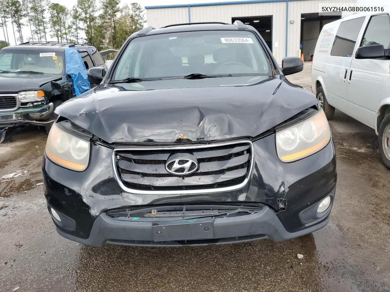 2011 Hyundai Santa Fe Se VIN: 5XYZH4AG8BG061516 Lot: 80633564