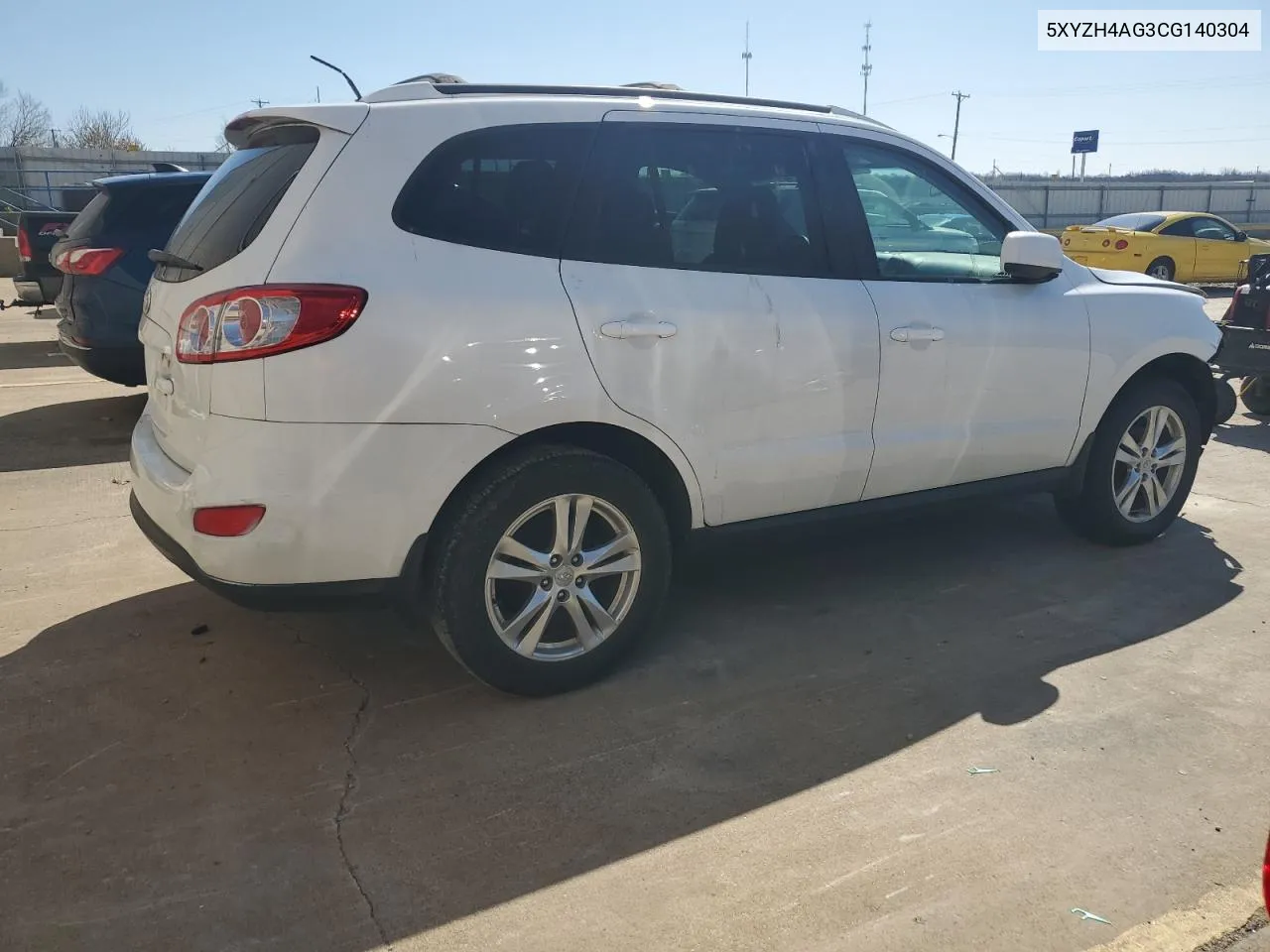 5XYZH4AG3CG140304 2012 Hyundai Santa Fe Se