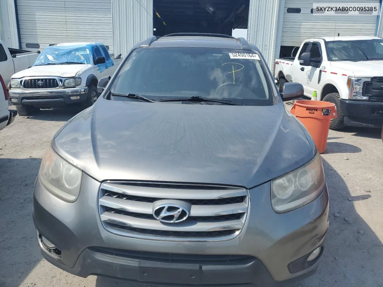 2012 Hyundai Santa Fe Limited VIN: 5XYZK3AB0CG095385 Lot: 52490164