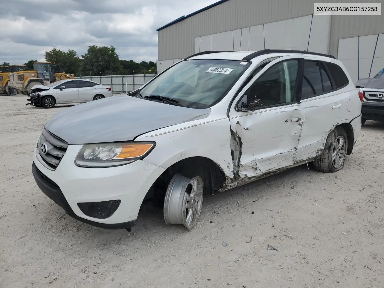 2012 Hyundai Santa Fe Gls VIN: 5XYZG3AB6CG157258 Lot: 54052354