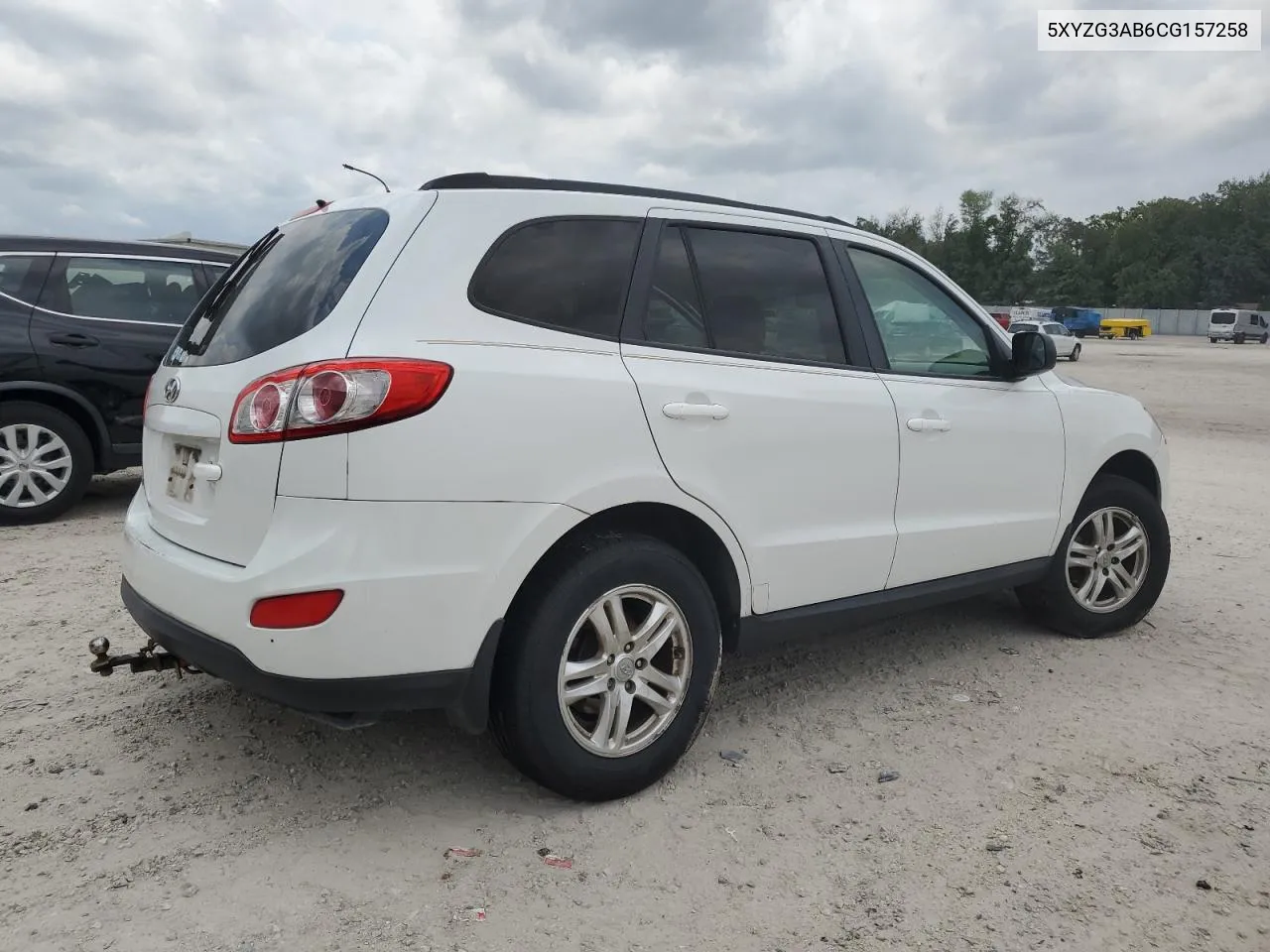 2012 Hyundai Santa Fe Gls VIN: 5XYZG3AB6CG157258 Lot: 54052354