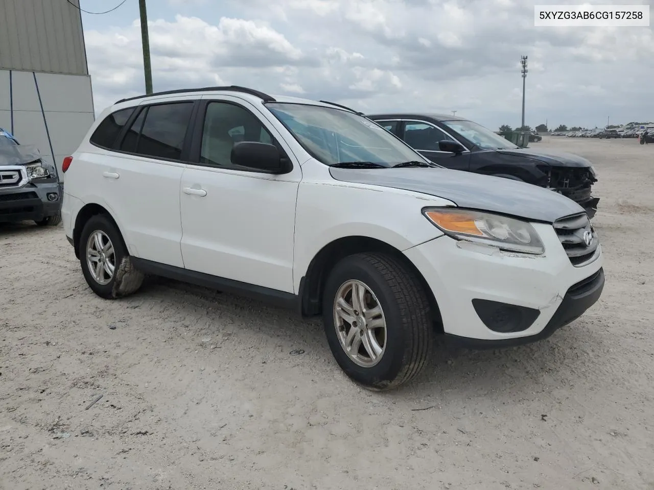 2012 Hyundai Santa Fe Gls VIN: 5XYZG3AB6CG157258 Lot: 54052354