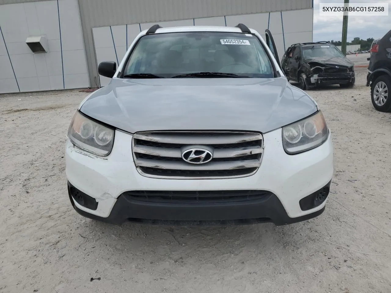 2012 Hyundai Santa Fe Gls VIN: 5XYZG3AB6CG157258 Lot: 54052354