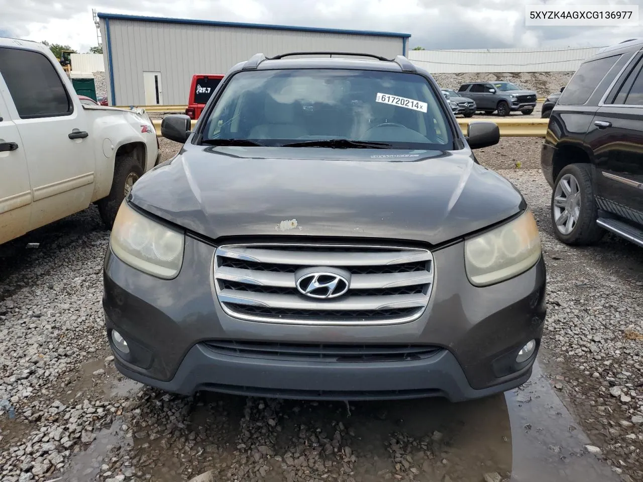 5XYZK4AGXCG136977 2012 Hyundai Santa Fe Limited