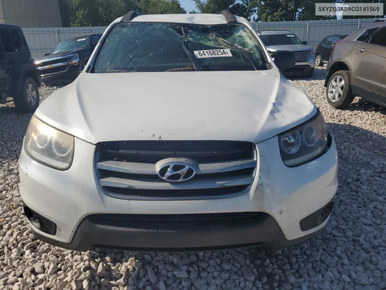 2012 Hyundai Santa Fe Gls VIN: 5XYZG3AB9CG141569 Lot: 64168254