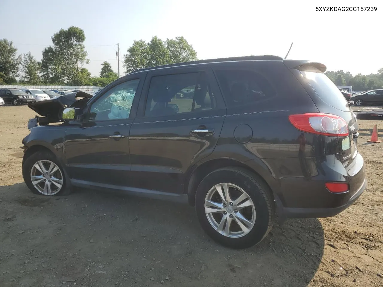 5XYZKDAG2CG157239 2012 Hyundai Santa Fe Limited