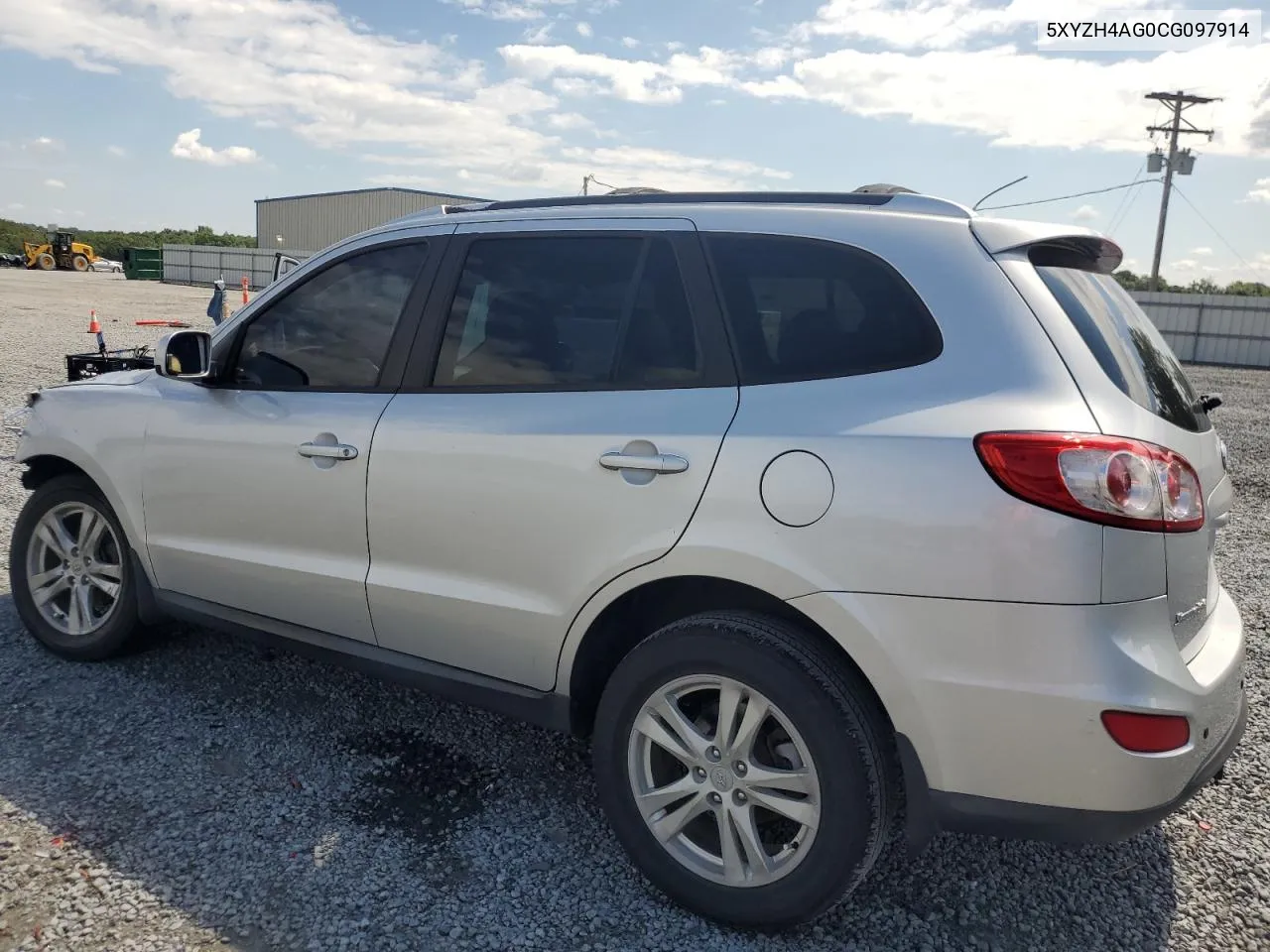 2012 Hyundai Santa Fe Se VIN: 5XYZH4AG0CG097914 Lot: 67776104