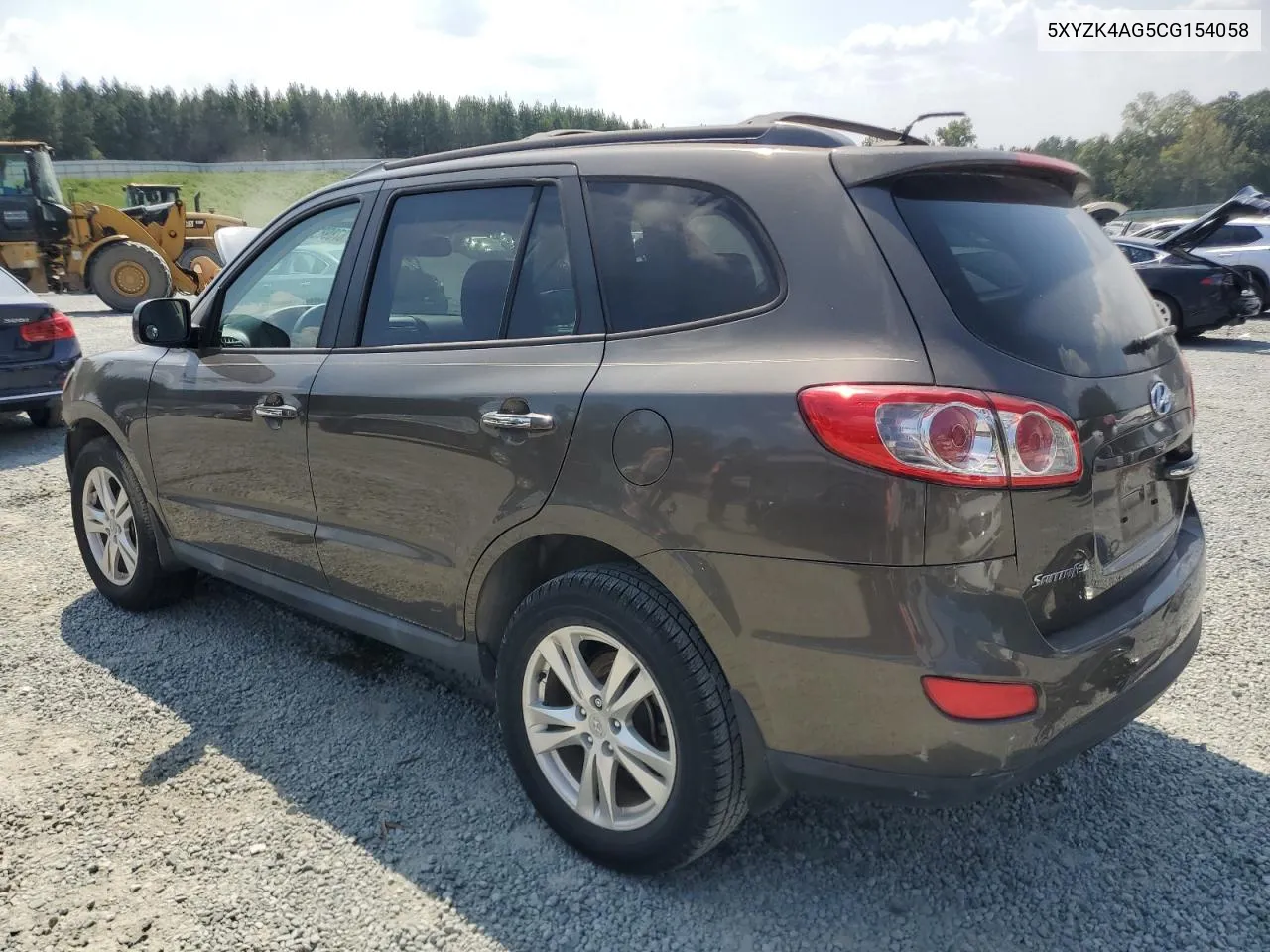 5XYZK4AG5CG154058 2012 Hyundai Santa Fe Limited