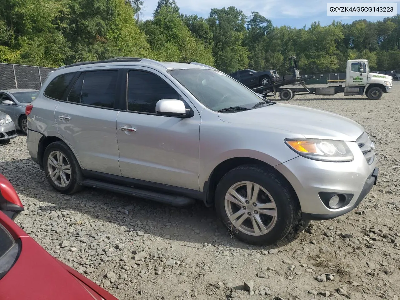 2012 Hyundai Santa Fe Limited VIN: 5XYZK4AG5CG143223 Lot: 69582444