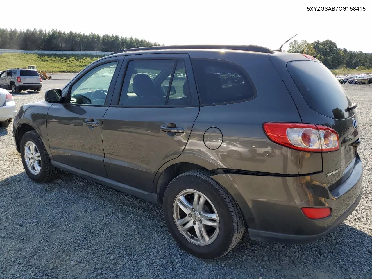 2012 Hyundai Santa Fe Gls VIN: 5XYZG3AB7CG168415 Lot: 70374164