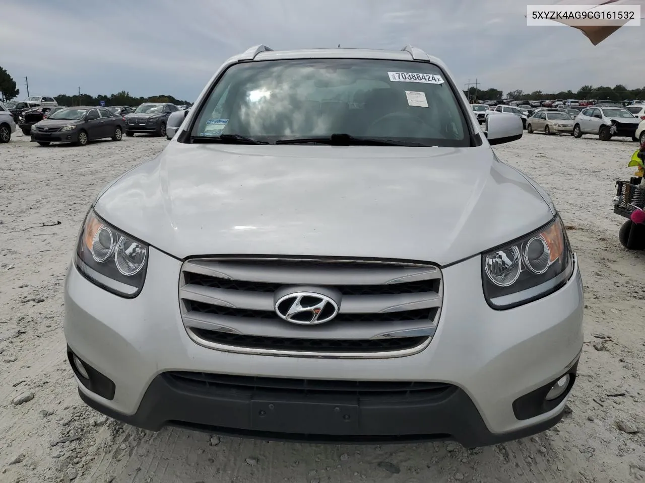 2012 Hyundai Santa Fe Limited VIN: 5XYZK4AG9CG161532 Lot: 70388424