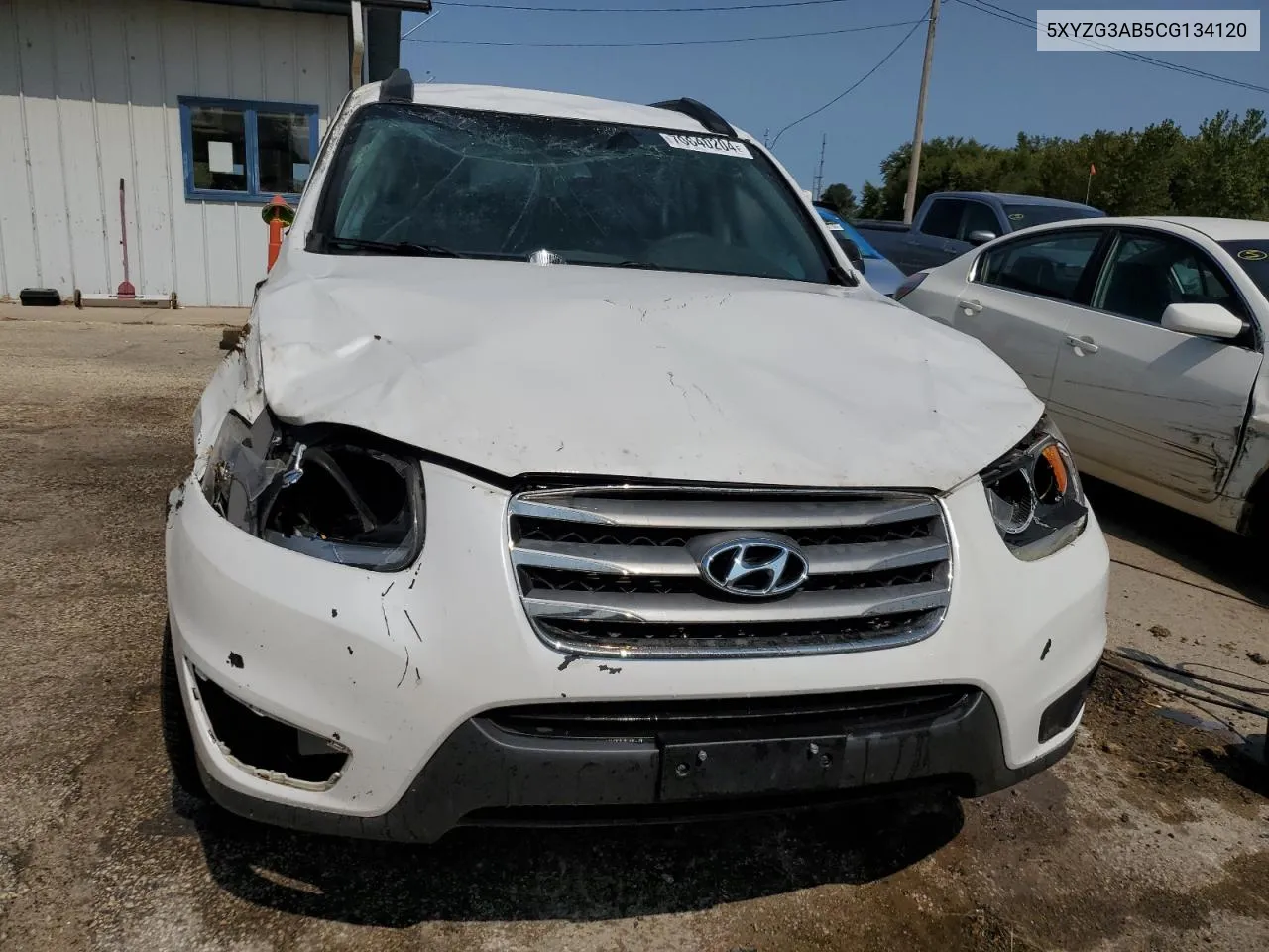 2012 Hyundai Santa Fe Gls VIN: 5XYZG3AB5CG134120 Lot: 70640204