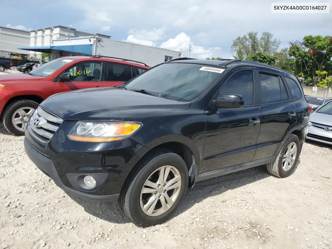 2012 Hyundai Santa Fe Limited VIN: 5XYZK4AG0CG164027 Lot: 70644494