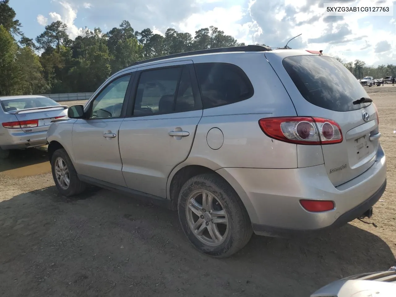 5XYZG3AB1CG127763 2012 Hyundai Santa Fe Gls