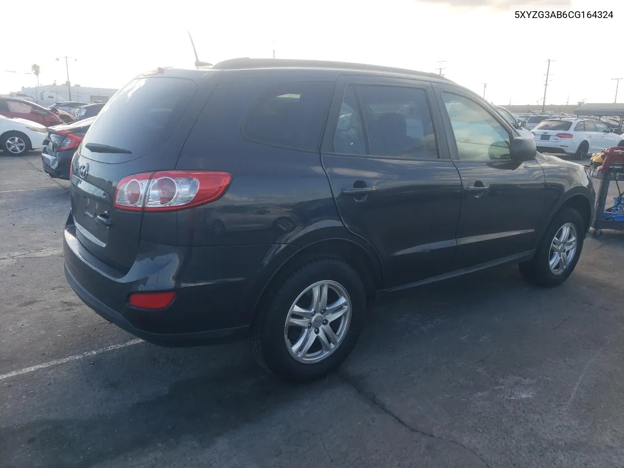 2012 Hyundai Santa Fe Gls VIN: 5XYZG3AB6CG164324 Lot: 71873194