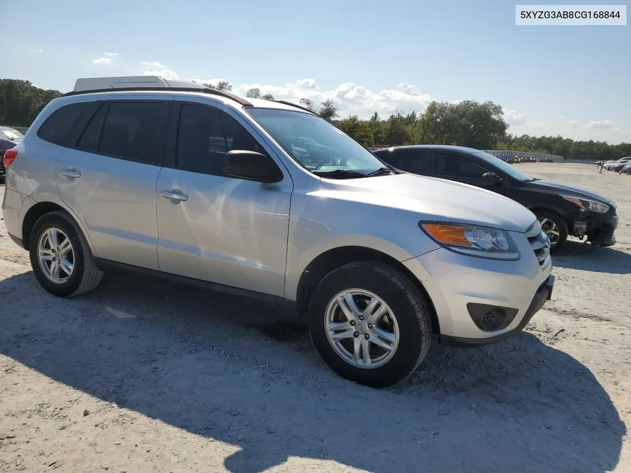 2012 Hyundai Santa Fe Gls VIN: 5XYZG3AB8CG168844 Lot: 72180514