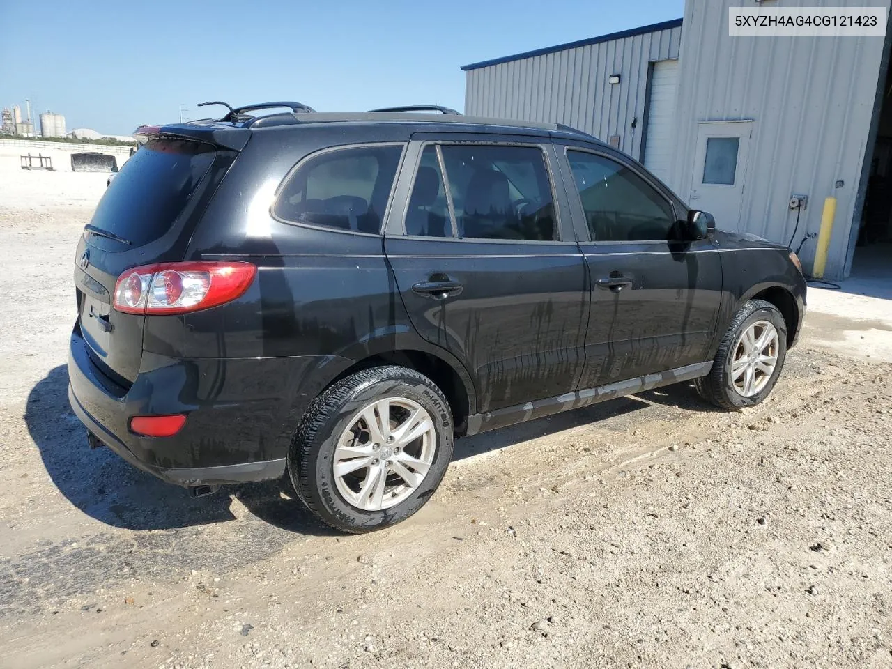 2012 Hyundai Santa Fe Se VIN: 5XYZH4AG4CG121423 Lot: 74119484