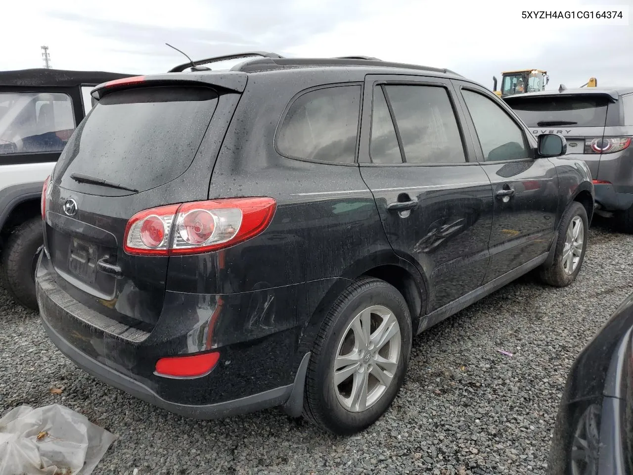 2012 Hyundai Santa Fe Se VIN: 5XYZH4AG1CG164374 Lot: 74459054