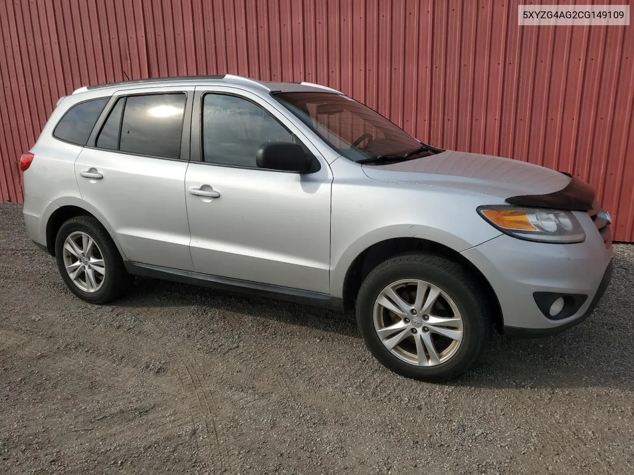 2012 Hyundai Santa Fe Gls VIN: 5XYZG4AG2CG149109 Lot: 75621774