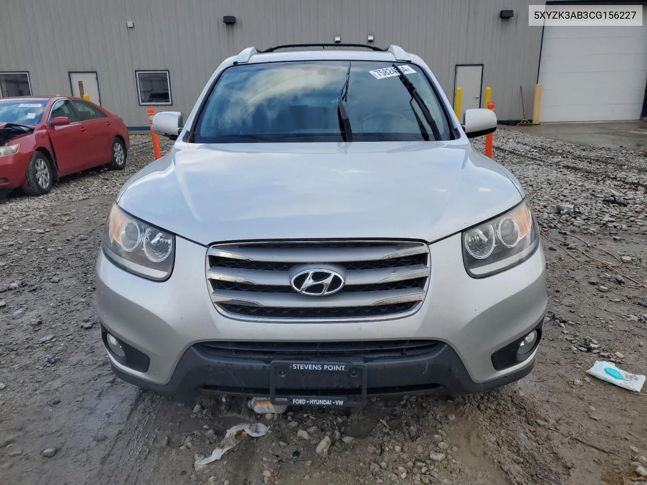 2012 Hyundai Santa Fe Limited VIN: 5XYZK3AB3CG156227 Lot: 75824564