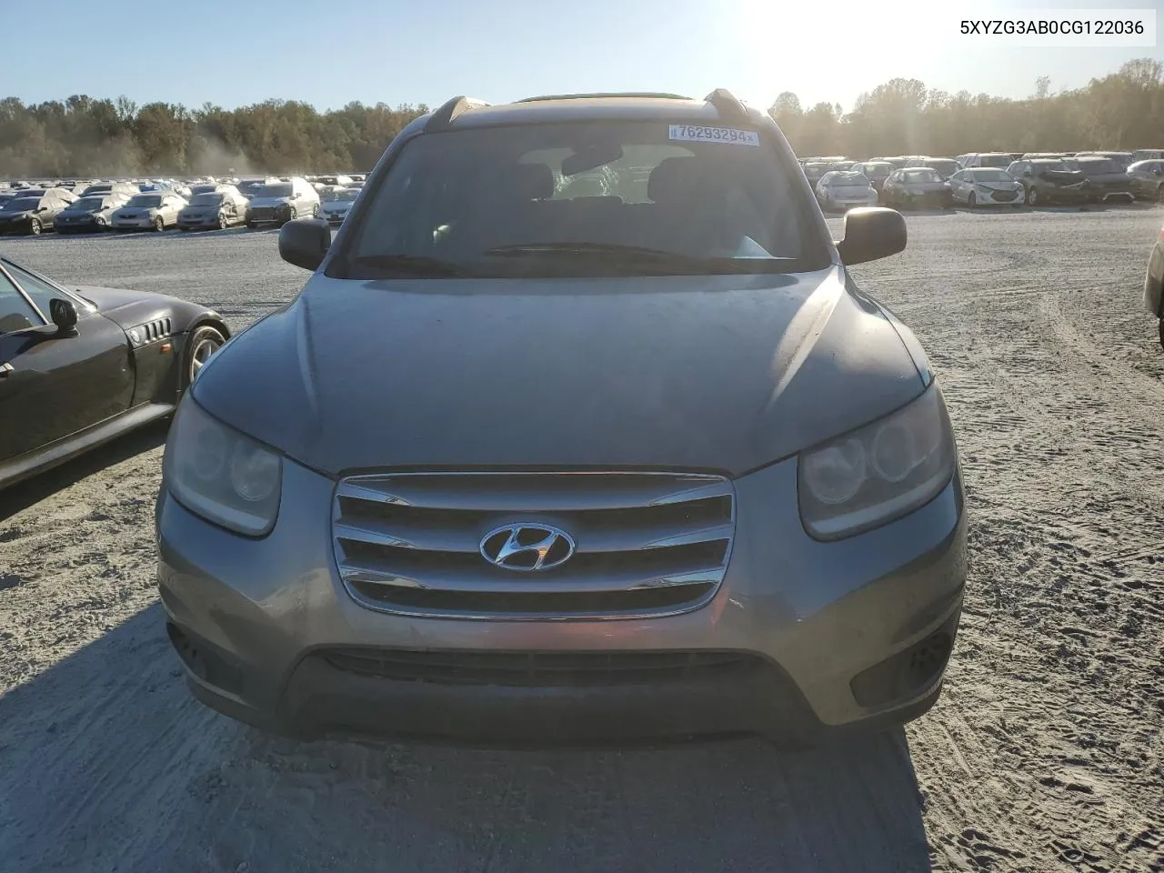 2012 Hyundai Santa Fe Gls VIN: 5XYZG3AB0CG122036 Lot: 76293294