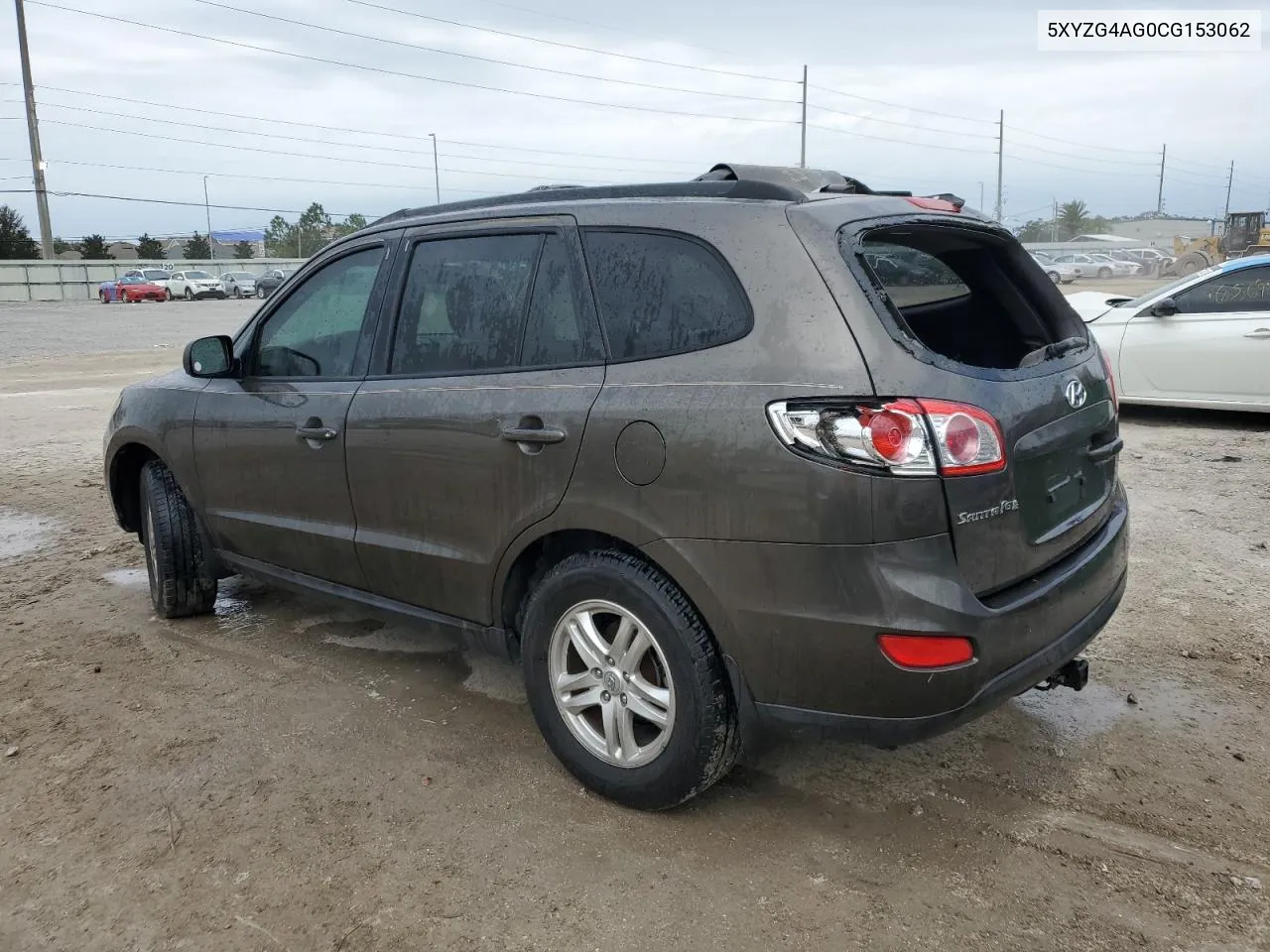 2012 Hyundai Santa Fe Gls VIN: 5XYZG4AG0CG153062 Lot: 76452394