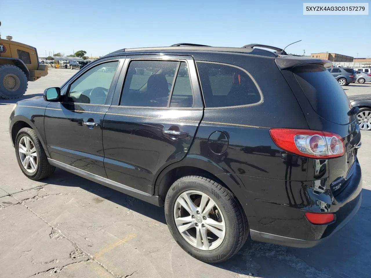 2012 Hyundai Santa Fe Limited VIN: 5XYZK4AG3CG157279 Lot: 76894754