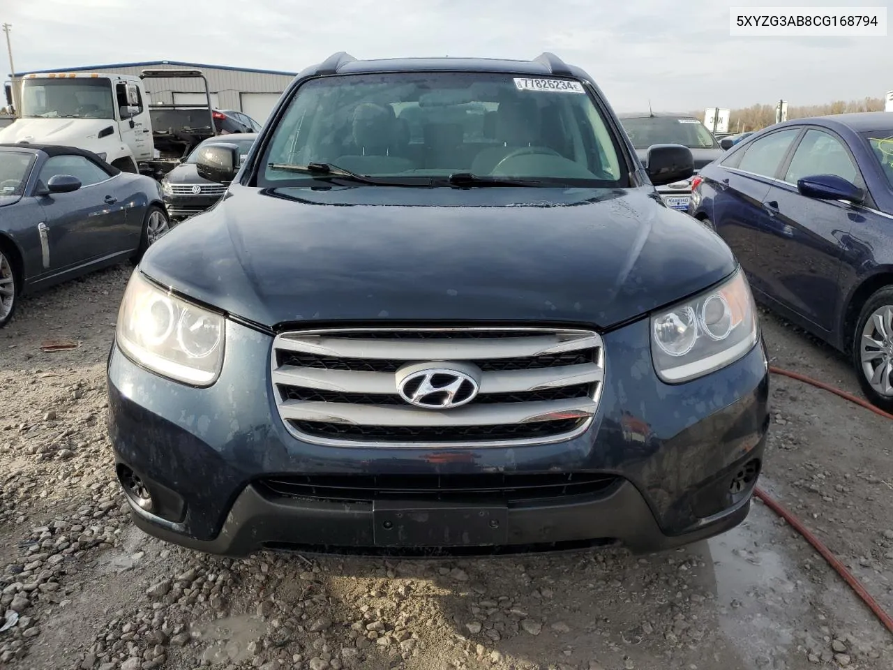 2012 Hyundai Santa Fe Gls VIN: 5XYZG3AB8CG168794 Lot: 77826234